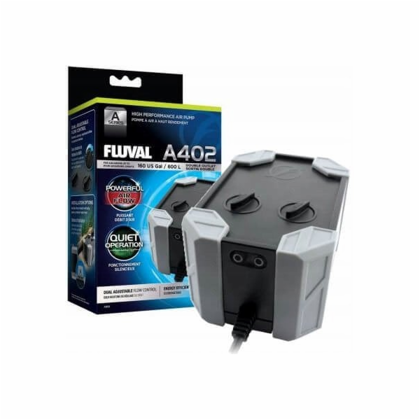 Fluval Aerator A402, 2W, 8x12x19cm, až 600l