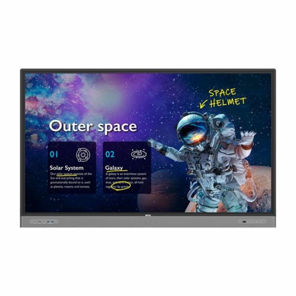 BenQ LCD RM7505 75" IPS Touch/3840×2160/1500:1/8ms/450 ni...