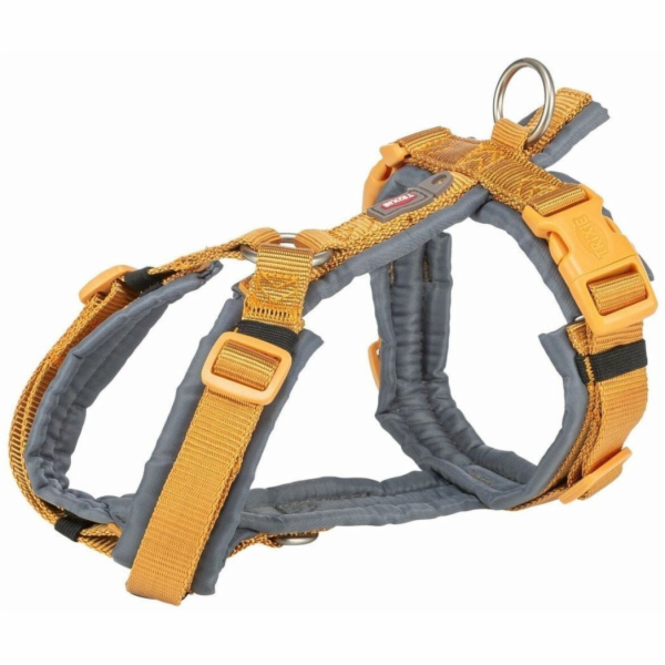 Trixie Premium Trekking Graphite Curry postroj pro psa M/L