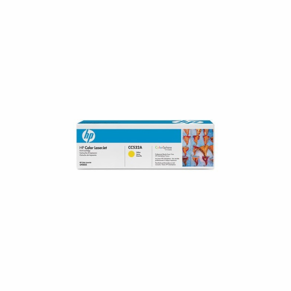 HP 304A Yellow LJ Toner Cart, CC532A (2,800 pages)