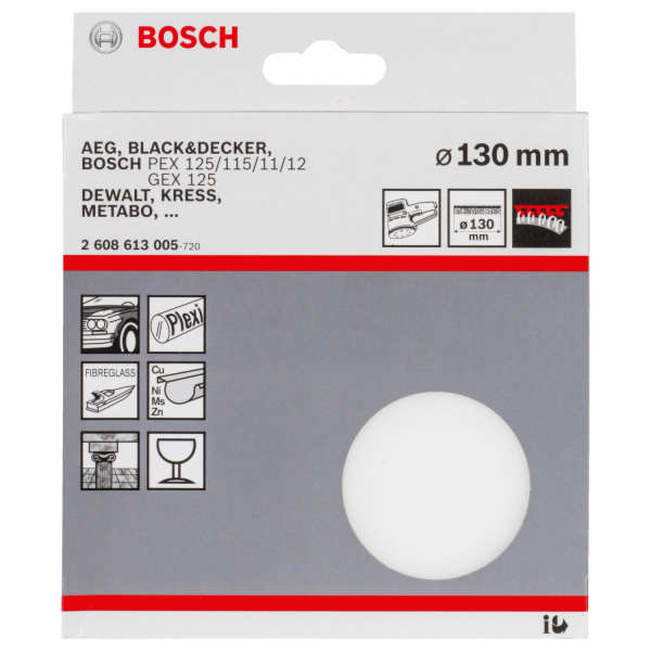 Bosch Lešticí houba O 130 mm