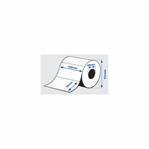 Premium Matte Label -Die Cut102mm x76mm,440 labels