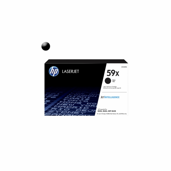 HP 59X Black LaserJet Toner Cartridge (10,000 pages)