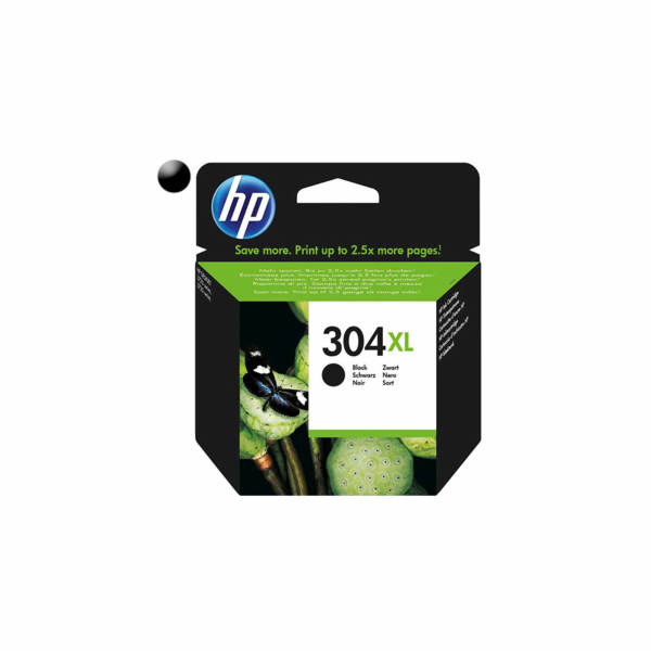 HP 304XL Černá originální inkoustová kazeta