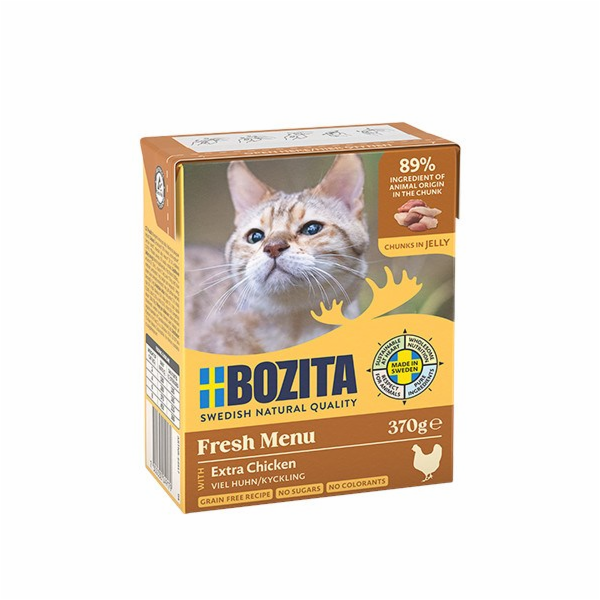 BOZITA Fresh Menu Chicken in jelly - mokré krmivo pro koč...