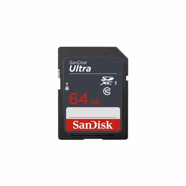 SanDisk SDXC karta 64GB Ultra (100MB/s Class 10 UHS-I)