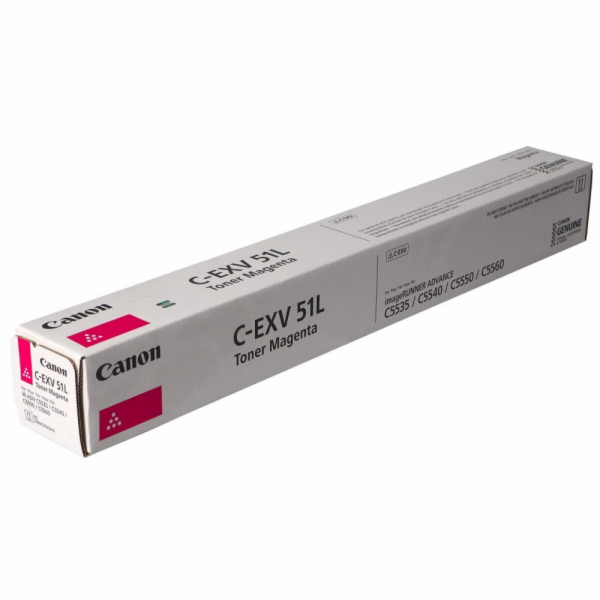 Canon toner C-EXV 51L pro iR-C55xx / Magenta / 26000str.