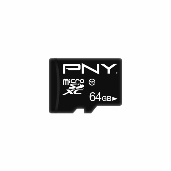 Karta PNY Performance Plus MicroSDXC 64 GB Class 10 (P-SD...