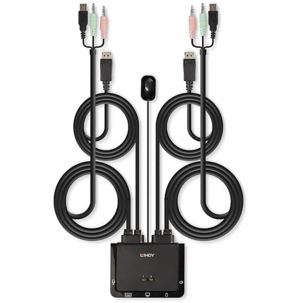 Lindy Active DisplayPort 1.2 kabel (černý, 10 metrů)