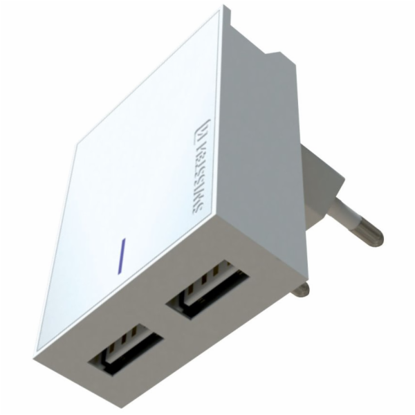 Swissten Síťový Adaptér Smart Ic 2X Usb 3A Power + Datový...