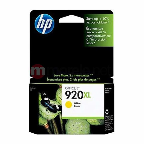 Inkoustová kazeta HP CD974AE č. 920XL (žlutá)