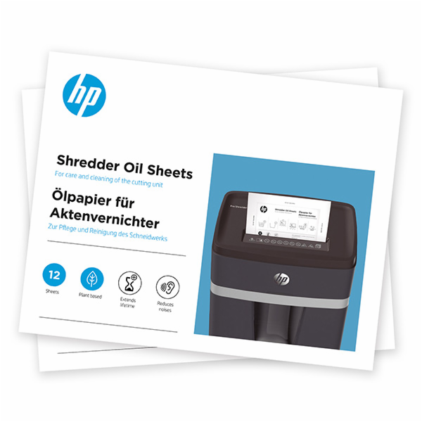 HP Olejové listy pro skartovačku 12 ks.