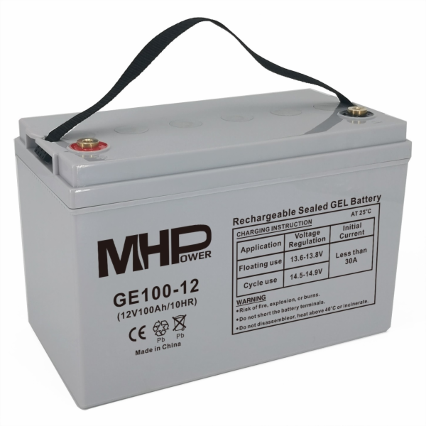 Baterie MHPower GE100-12 GEL, 12V/100Ah, T3-M8, Deep Cycle 