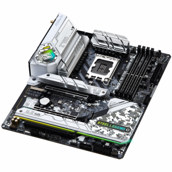 ASRock Z790 Steel Legend WiFi / Intel Z790 / LGA1700 / 4x...