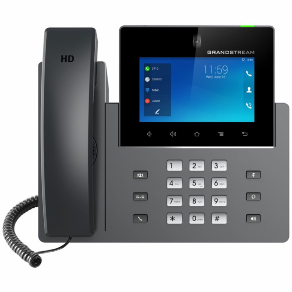 Grandstream GXV3450 SIP video telefon, 5"IPS bar.dot.disp...