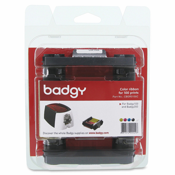 BADGY YMCKO Color Ribbon