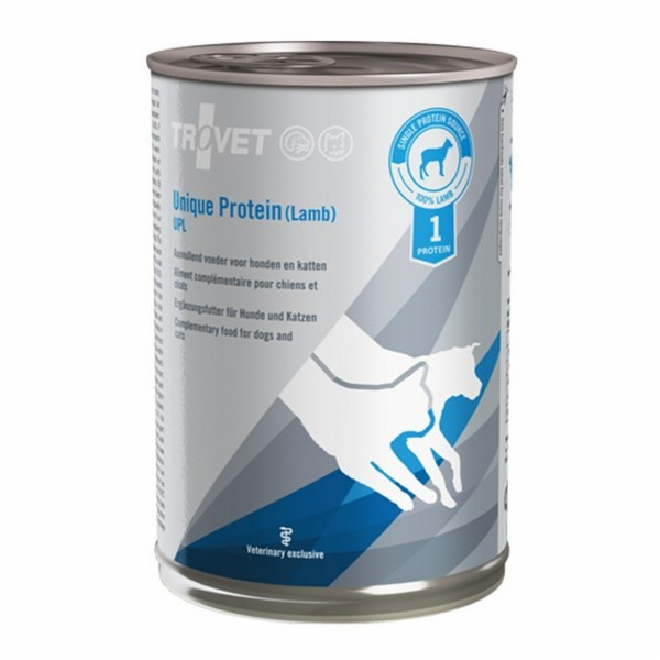 TROVET Unique Protein UPL with lamb - W