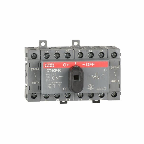 ABB OT40F4C Přepínač sítí, 40A, 4 pólový