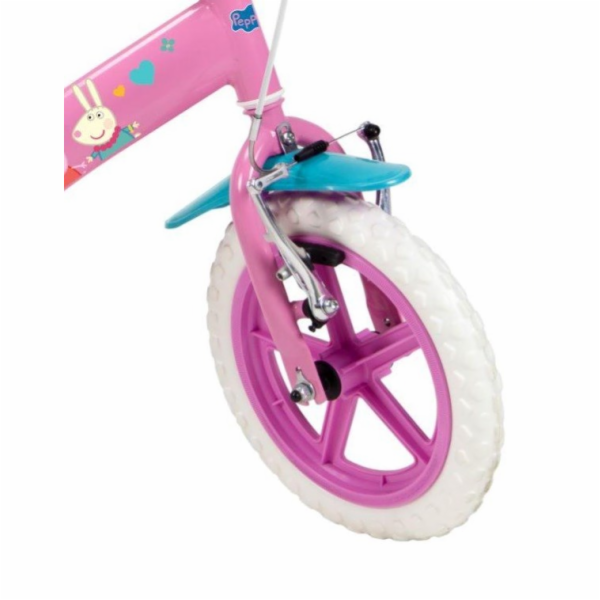 Dětské kolo 12" Peppa Pig pink 1195 Pink TOIMSA