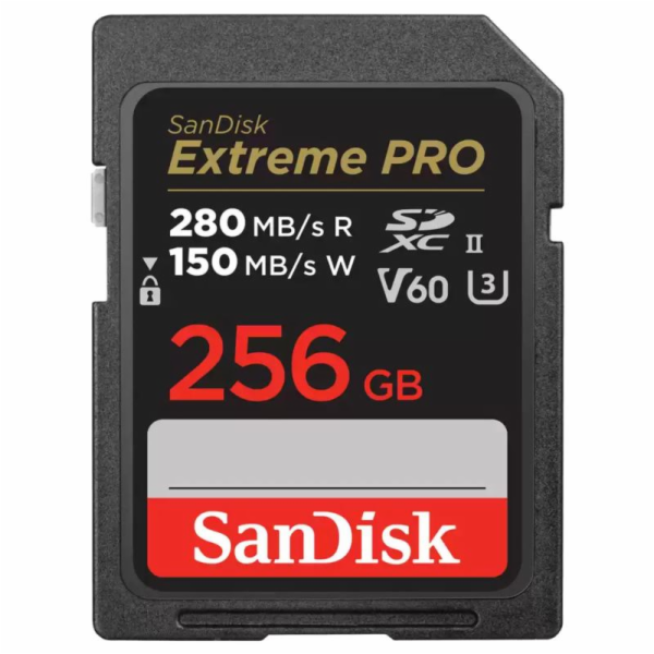 SanDisk SDXC karta 256GB Extreme PRO (280 MB/s Class 10, ...