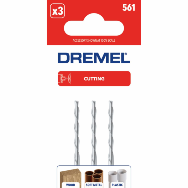 Frézovací sada Dremel 561, 3 ks