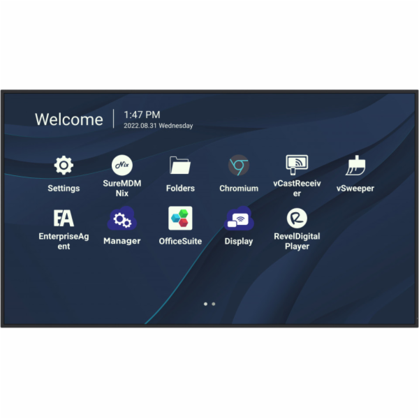 ViewSonic Flat Display CDE5530/55"/24-7 LCD/3840x2160/6,5...