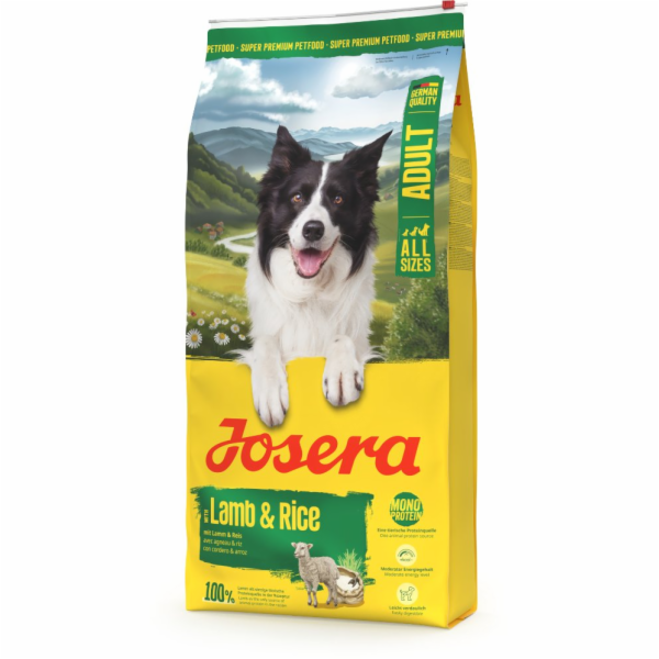 Suché krmivo pro psy Josera Lamm & Reis, eriena, 12,5 kg