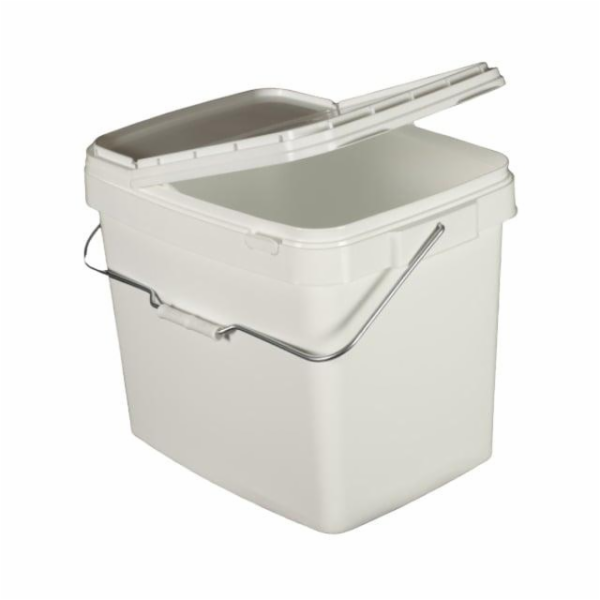 Vědro pro domácnost Okko, 34 l, bílé
