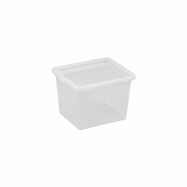 Úložný kufr OKKO BASIC BOX, 3,5 l, průhledný, 17×20,5×14,...