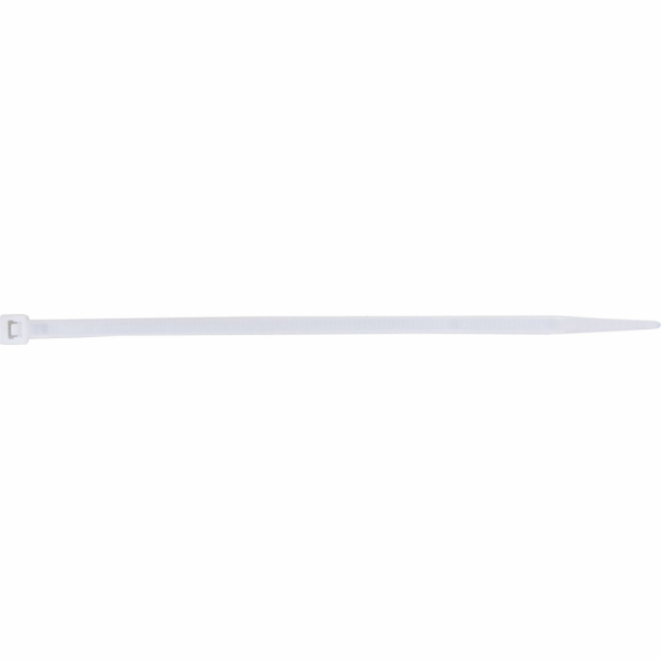 Upevňovací popruh Elematic, 4,5 x 200 mm, bílý