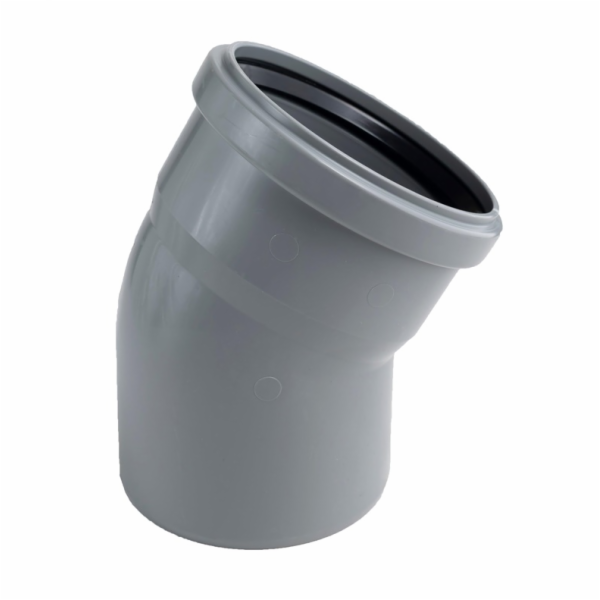 Vnitřní kanalizační koleno HTplus, O 110 mm, 30°