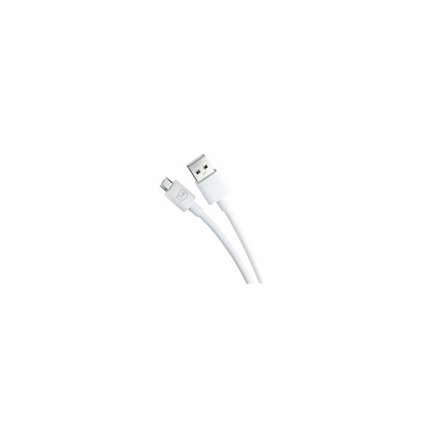 3mk datový kabel - Hyper Cable A to Micro 1.2m 5V 2,4A, bílá