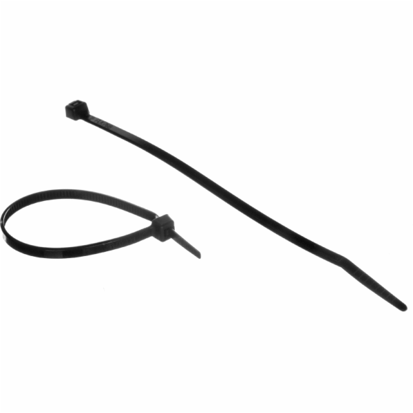 Upevňovací popruh Elematic, 4,5 x 200 mm, černý
