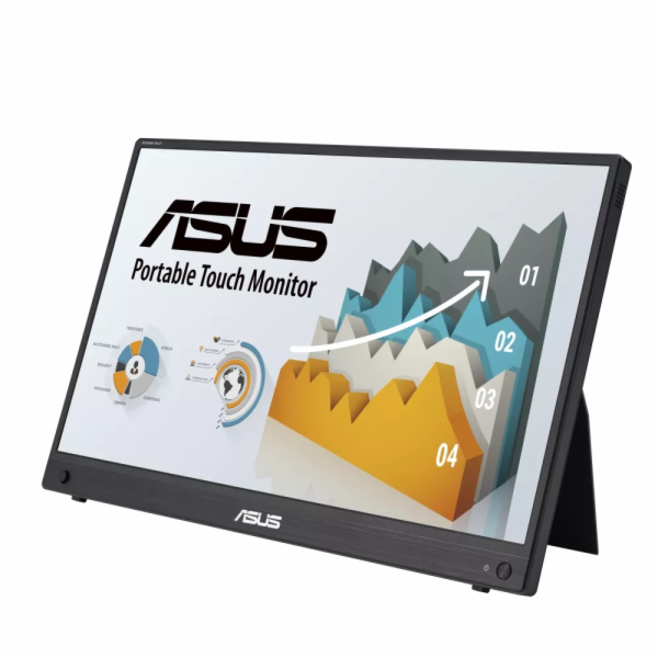 Asus ZenScreen Touch MB16AMTR (39.6 cm (15.6 Zoll), schwa...