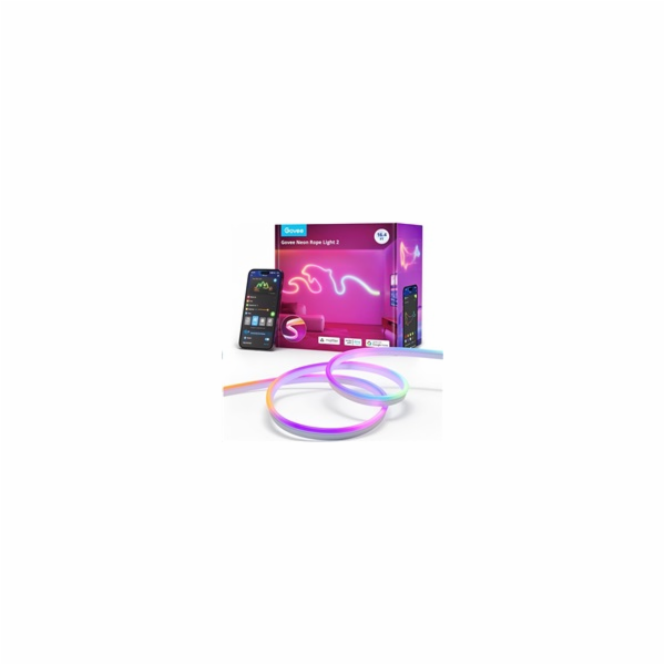 Govee Neon 2 MATTER ohebný LED pásek (5m) - RGBIC