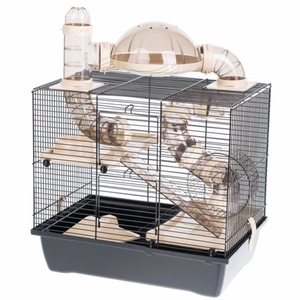 INTER-ZOO Rocky + Terrace beige - klec pro křečka
