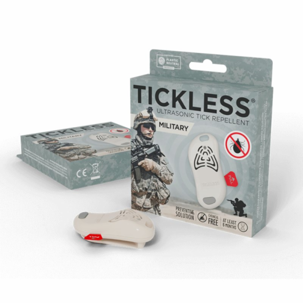 TICKLESS® MILITARY Ultrazvukový odpuzovač klíšťat a blech...