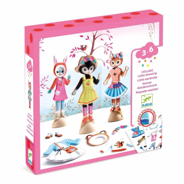 Kreativní set Djeco Little šatník DJ09859