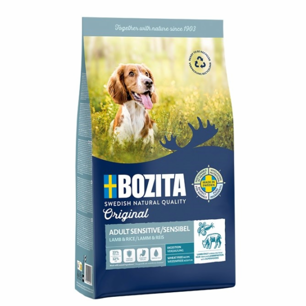 BOZITA Original Sensitive Digestion Lamb and rice - suché...