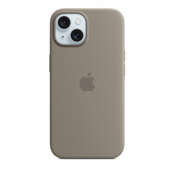 iPhone 15 Plus Silicone Case with MagSafe - Clay