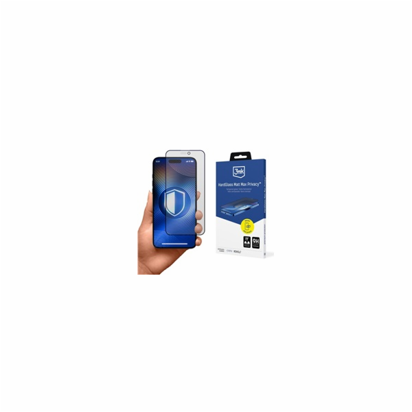 3mk tvrzené sklo HardGlass Matt Max Privacy pro Apple iPh...