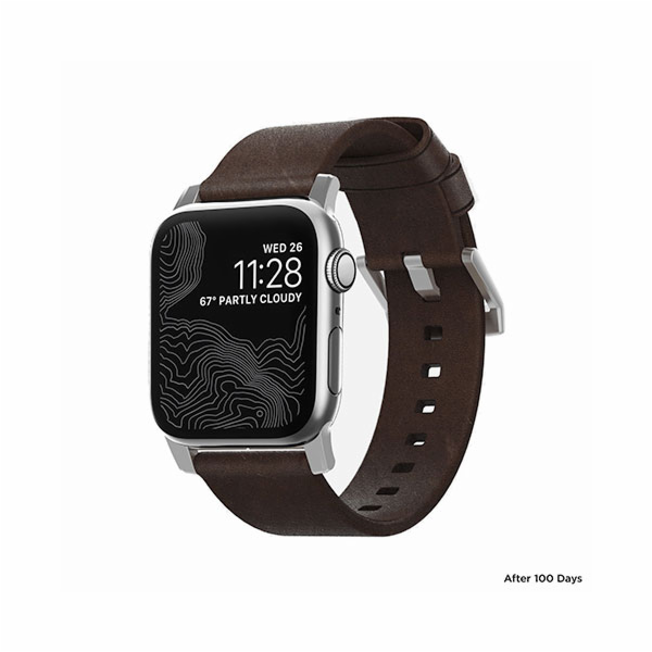Nomad kožený remienok pre Apple Watch 40-42mm - Modern Br...