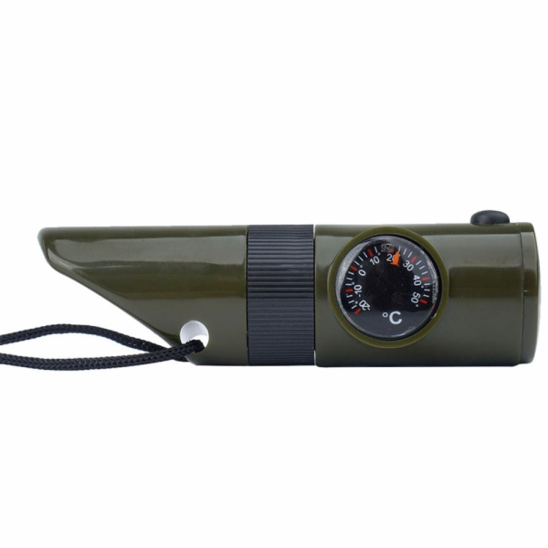 Mil-Tec Píšťalka pro přežití 6 v 1 Olive