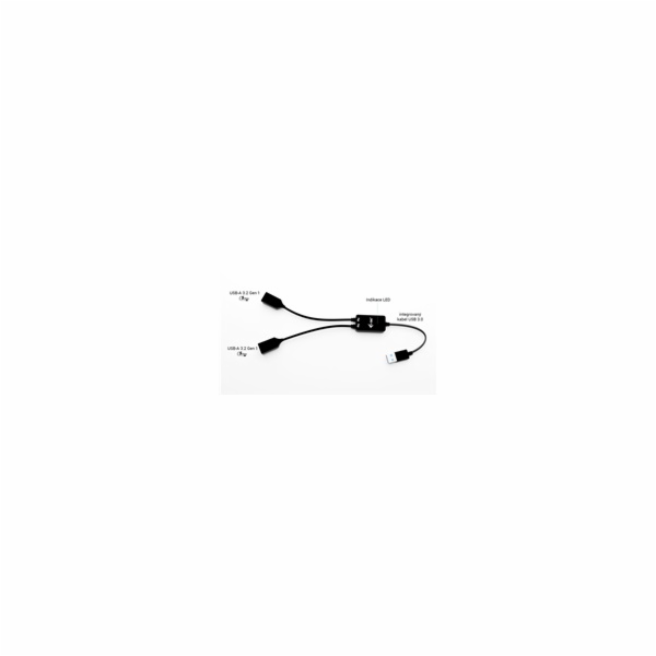 i-tec USB-A Cable HUB 2 port (2x USB-A)