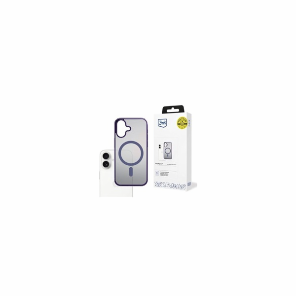 3mk ochranný kryt Frosty MagCase Purple pro Apple iPhone 17