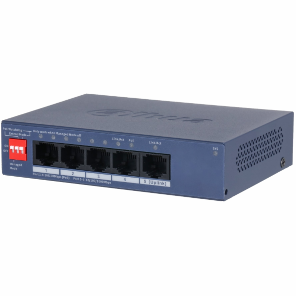 DAHUA TECHNOLOGY Přepínač Dahua CS4005-4ET1GT-36
