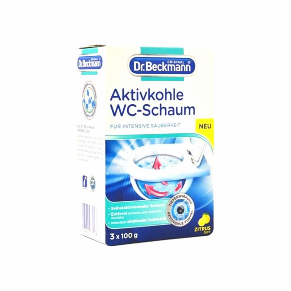 Čistič toaletních mís Dr. Beckmann s aktivním uhlím, 0,3 ...