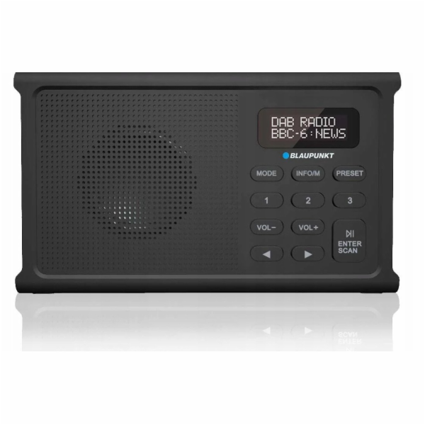 Blaupunkt DR3BK Přenosné rádio černé