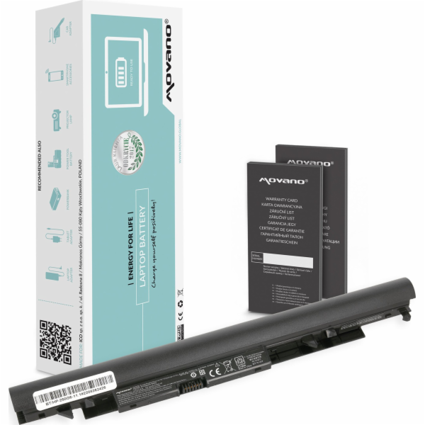 Movano Baterie JC03 JC04 Baterie pro HP 240 250 255 258 G...