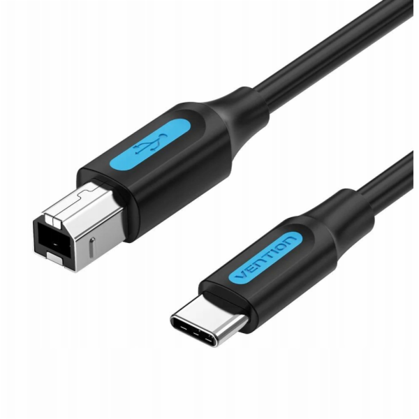 Kabel pro tiskárnu USB 2.0 typ C samec na B samec 2 m